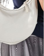 adidas Training cross body nylon bag in off white