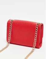 Valentino divina flap crossbody bag in red