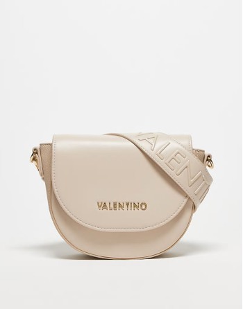 Valentino sylvia small flap crossbody bag in cream
