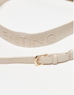 Valentino sylvia small flap crossbody bag in cream