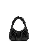 Gabbi ruched  handbag in black