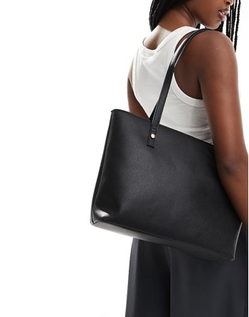 easy tote bag in black