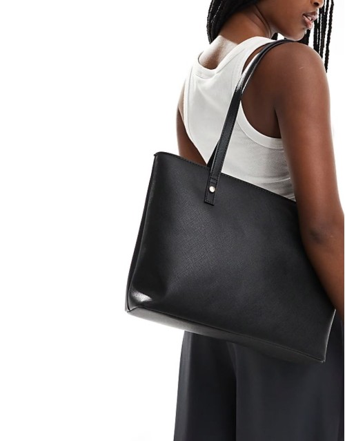 easy tote bag in black