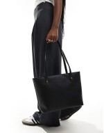 easy tote bag in black
