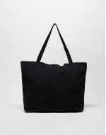 Orlando logo tote bag in black